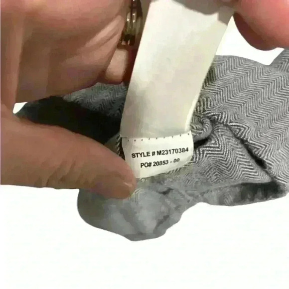 Prana Lybek Long Sleeve Button Front Casual Shirt Gray Mens Organic Cotton Small - Picture 7 of 10